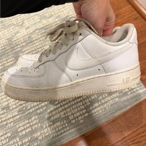 Nike Air Force 1 White Sneakers